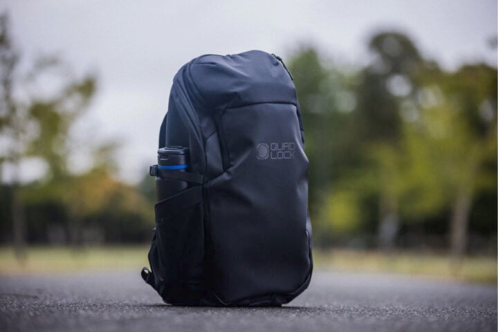 Quad Lock Traverse backpack on road