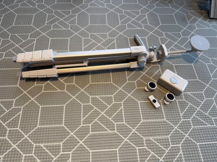 Belkin Stage Creator Kit on floor