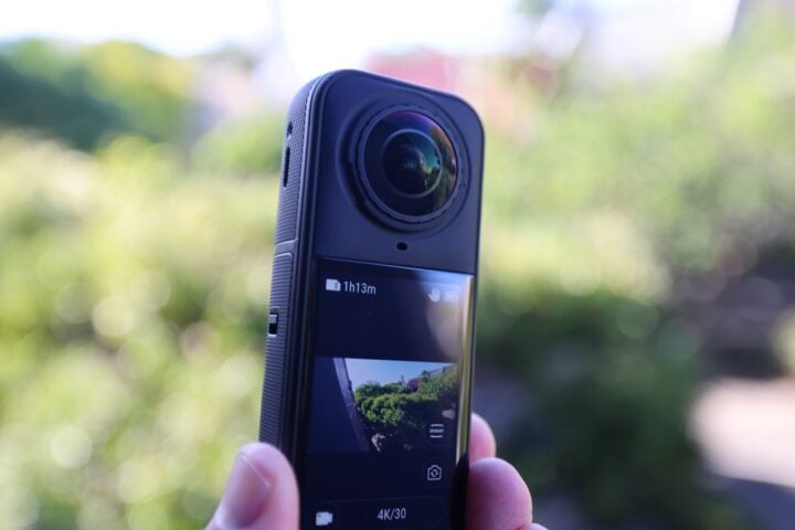 Insta360 X5 in single camera mode
