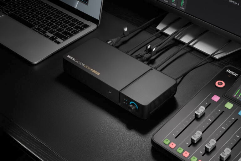 New RodeCaster lets you add video to your existing audio setup