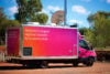 Telstra network truck