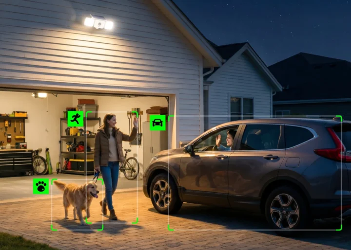 Reolink Solar Floodlight Cam smart detection