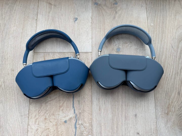 Apple AirPods Max in case comparison