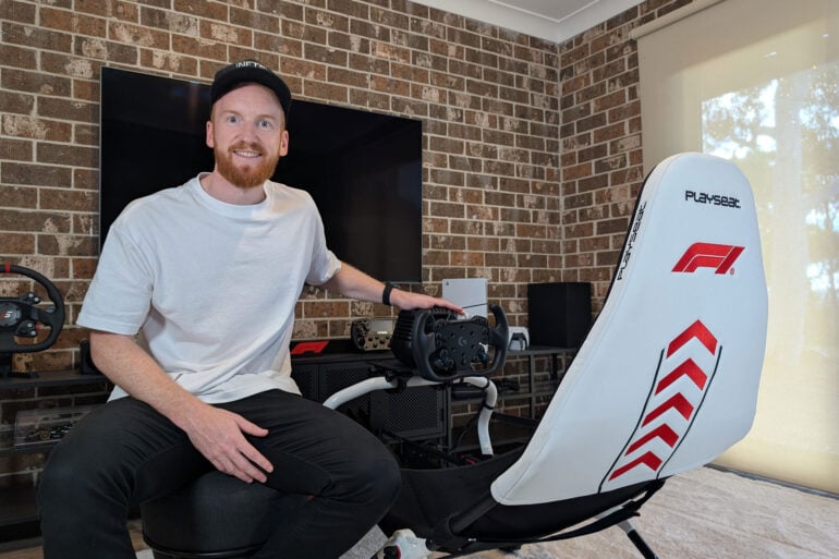 My new F1 sim racing rig is both more affordable and portable