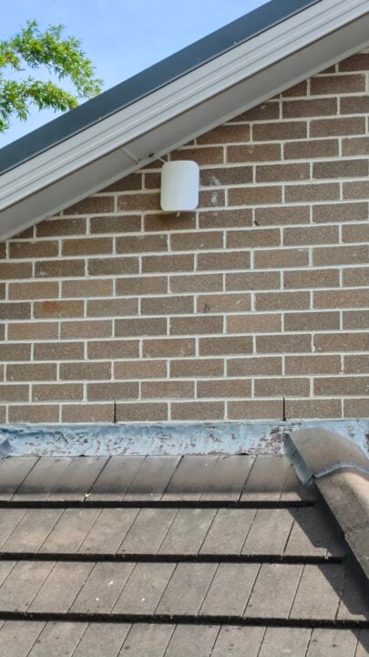 eero Outdoor 7 installed