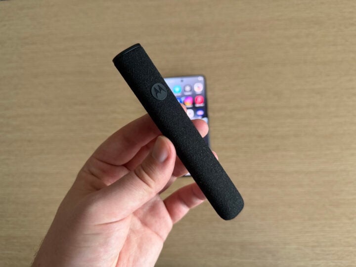 Moto Pen Ultra case in hand