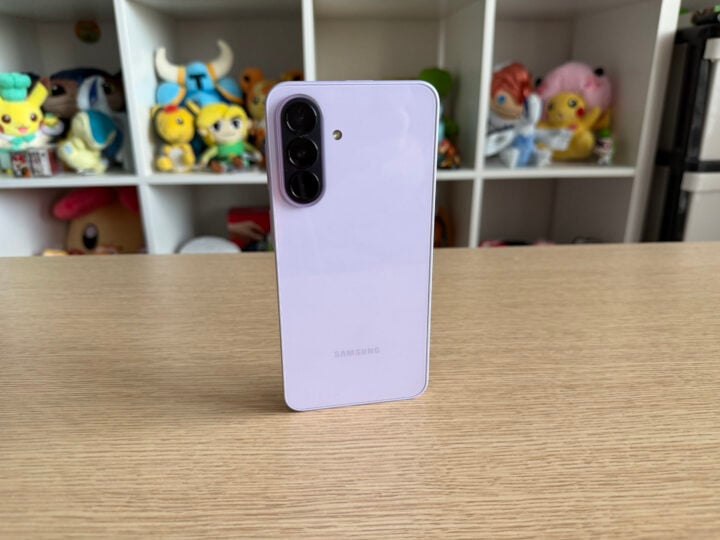 Samsung Galaxy A37 upright facing back