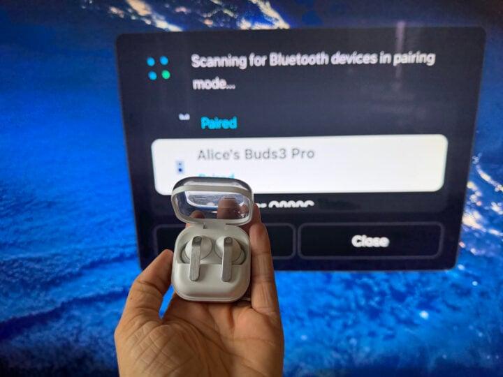 Samsung Galaxy Buds Pro TV Bluetooth pairing