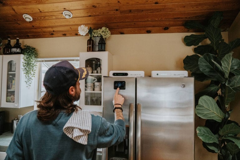 BLUETTI FridgePower a space-saving backup for home fridges