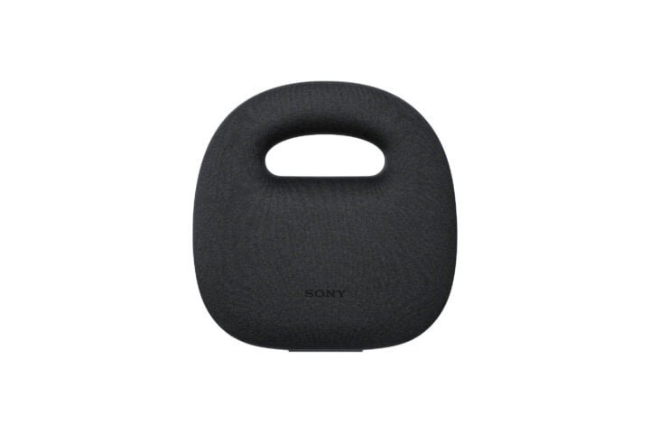 Black case showing hole in middle for Sony 1000X THE COLLEXION headphones