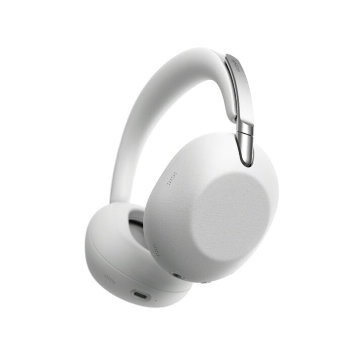 White headphones