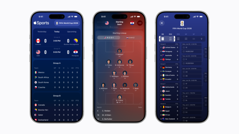 Apple Sports app launches in Australia