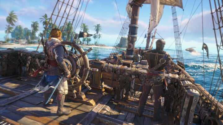 Assassin's Creed Black Flag Resynced screenshot Kenway sailing