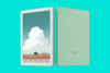 Bigme B6 colour eReader light blue background