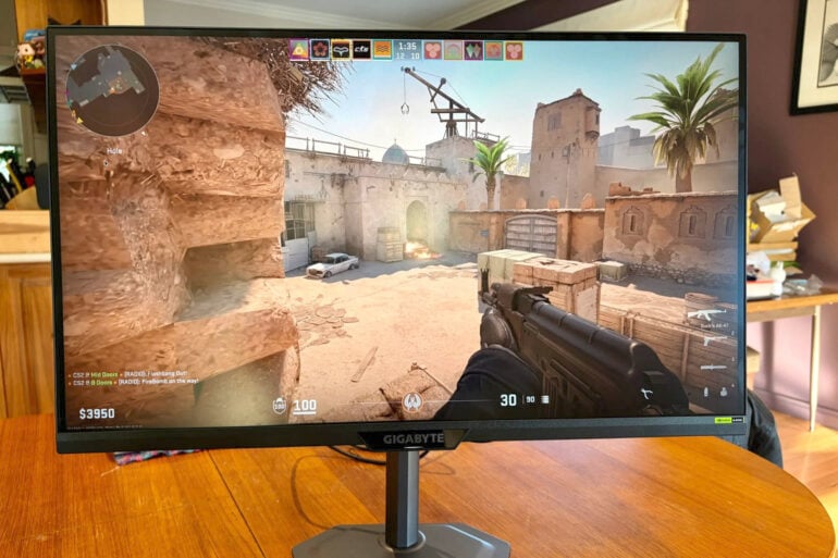 Gigabyte G27U gaming monitor review: Clicking heads in style
