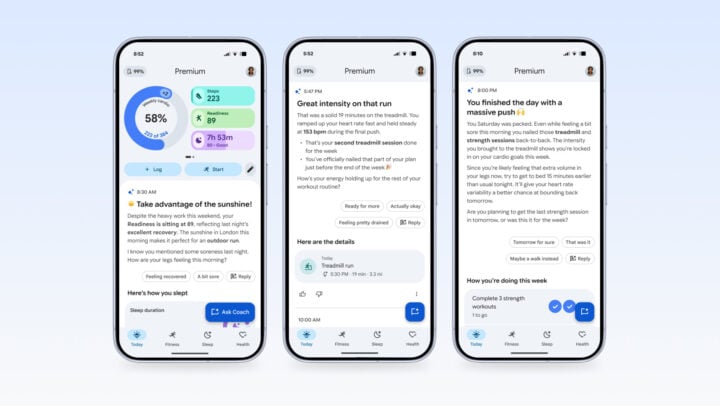 Google Health Coach screenshots
