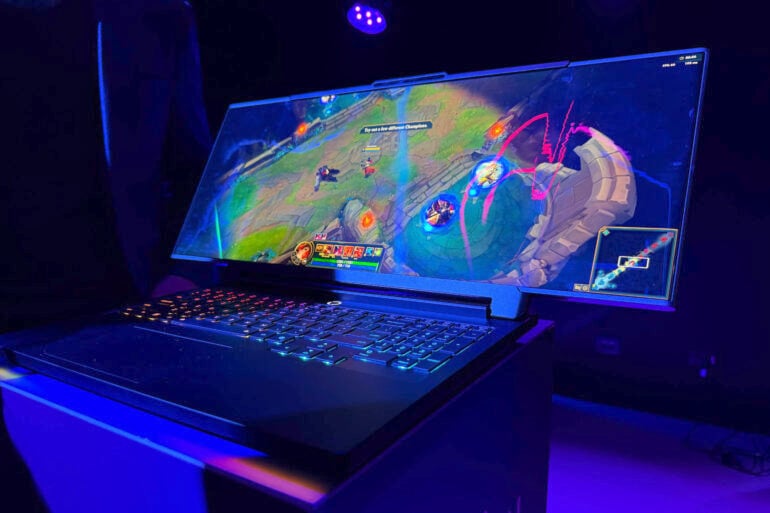Lenovo’s wild concept gaming laptop rolls out an ultrawide screen