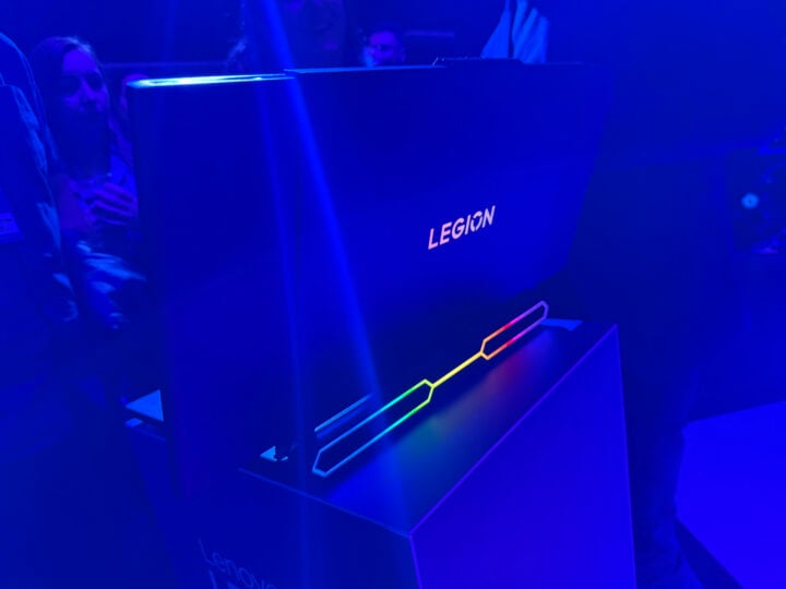 Lenovo Legion Pro Rollable concept rear angle