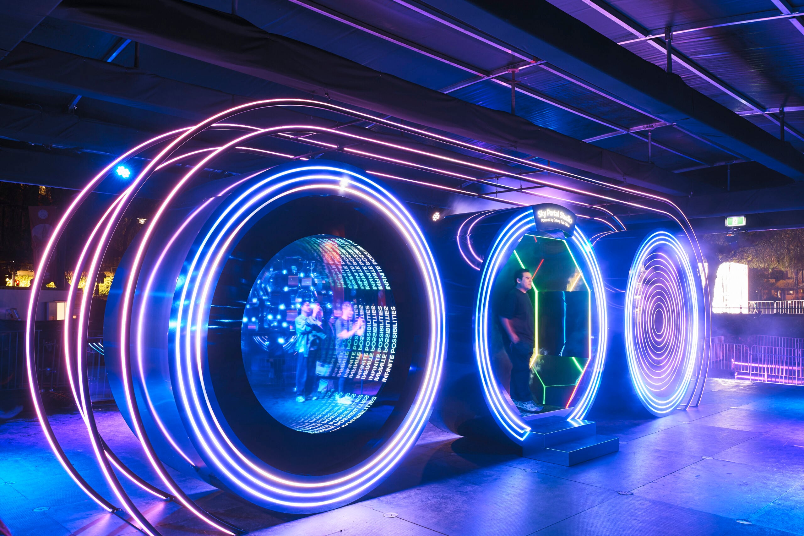 Samsung's Sky Portal Studio is worth a detour at Vivid Sydney