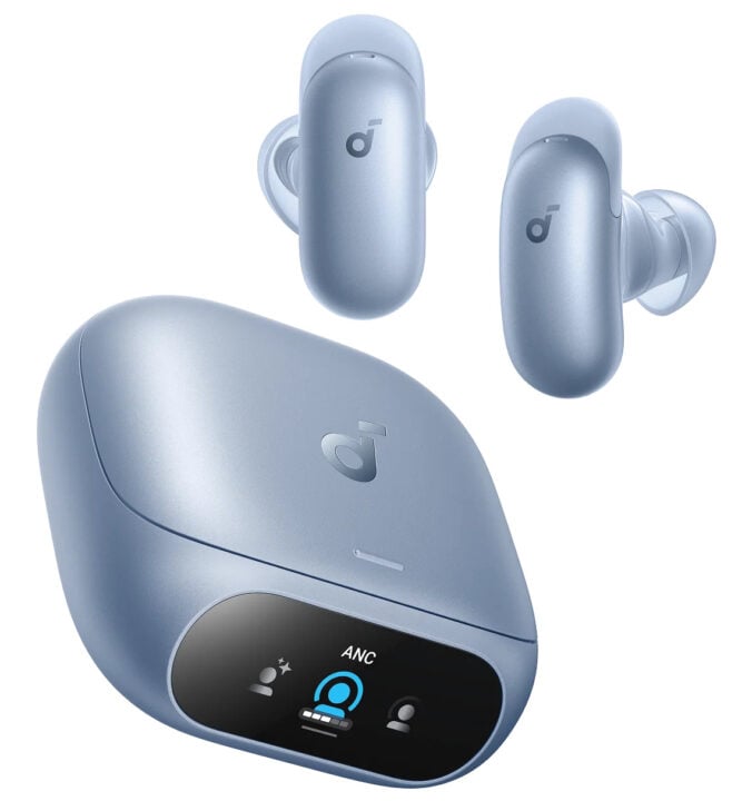 Soundcore Liberty 5 Pro earbuds and case