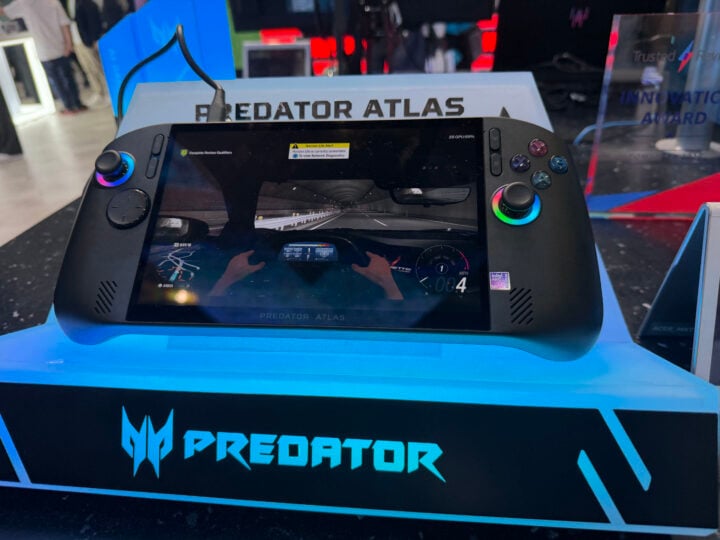 Acer Predator Atlas 8 handheld gaming PC at Computex