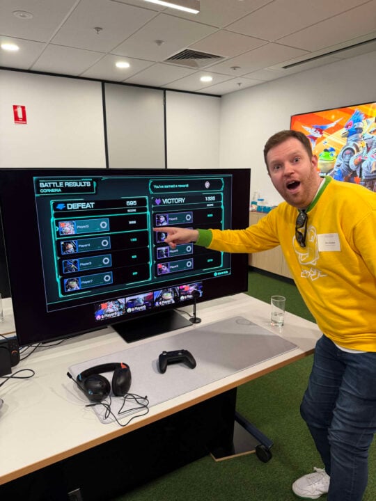 Chris wins MVP of Star Fox multiplayer