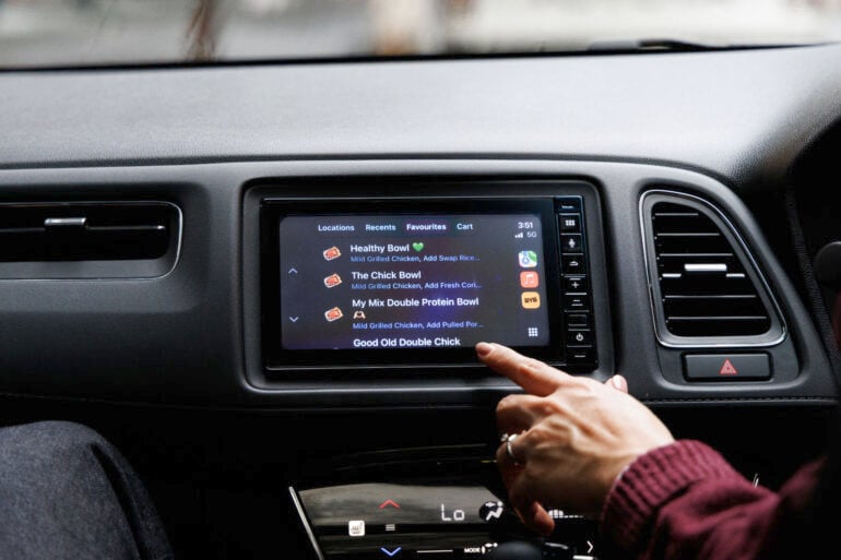 Australia-first CarPlay app lets you order food from your dash