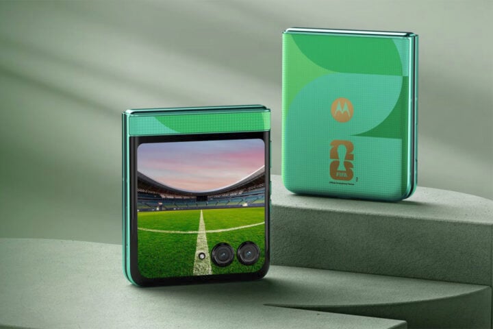 Motorola Razr FIFA World Cup 2026 front and rear