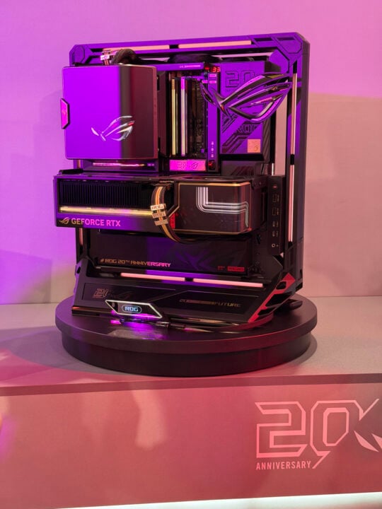 ROG Crosshair Edition 20 motherboard with RXT 5090