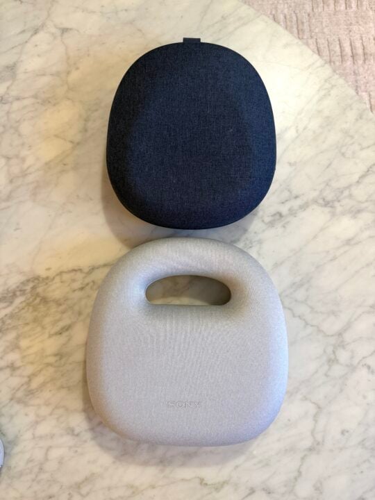 M6 and 1000X carry cases, one above the other