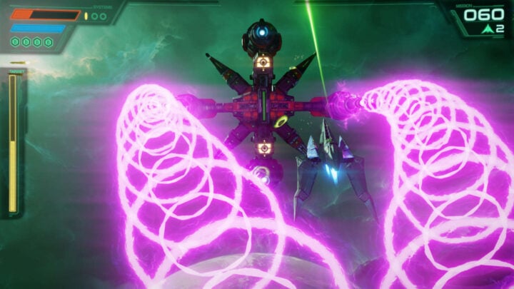 Star Fox screenshot Meteo boss