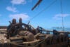Assassin's Creed Black Flag Resynced screenshot on boat with cat