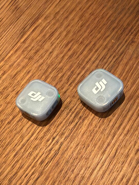 DJI Mics x 2 no clips