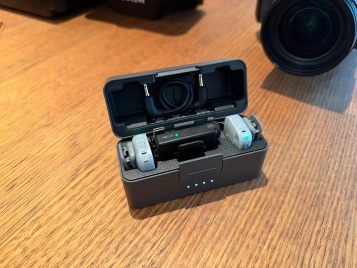 DJI Mic Mini 2 with TX and RX units in case