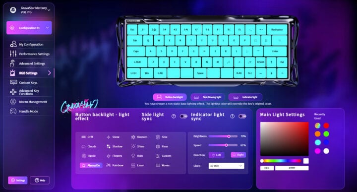 Gravastar Mercury V60 Pro