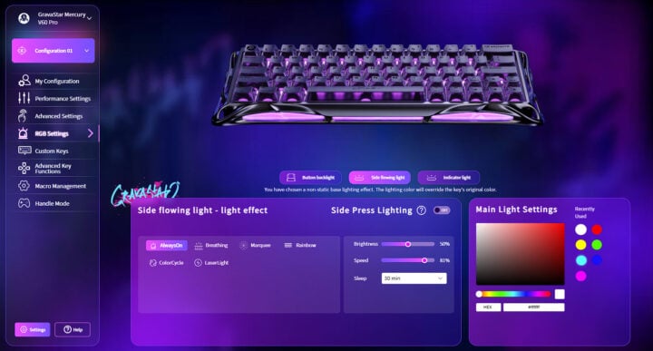 Gravastar Mercury V60 Pro