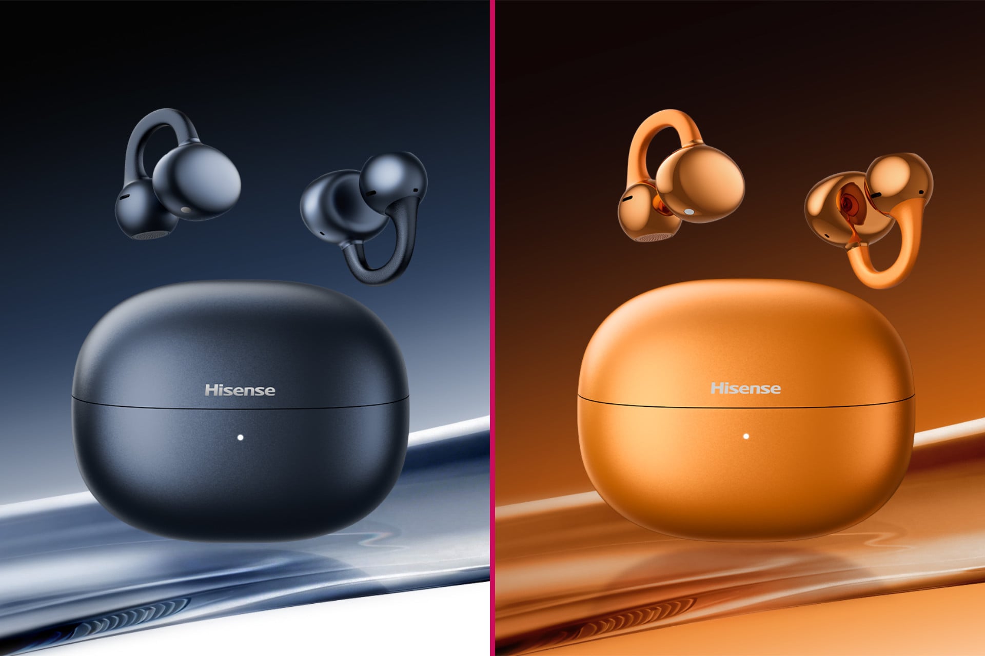 Hisense debuts headphones with earring-style HiClips