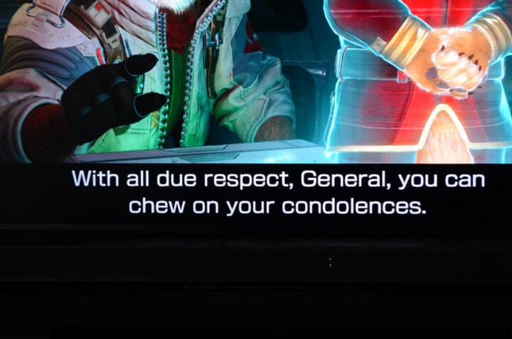 Hisense UR8S Star Fox subtitles