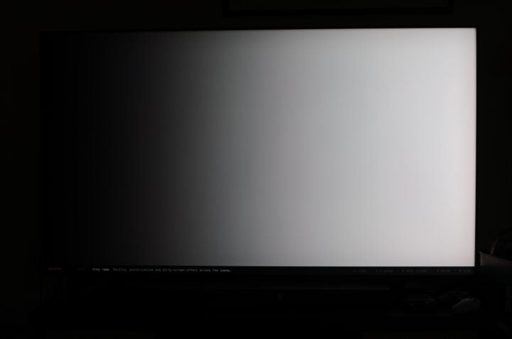 grey ramp depicted on a TV