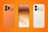 Honor Magic 600 phones orange background