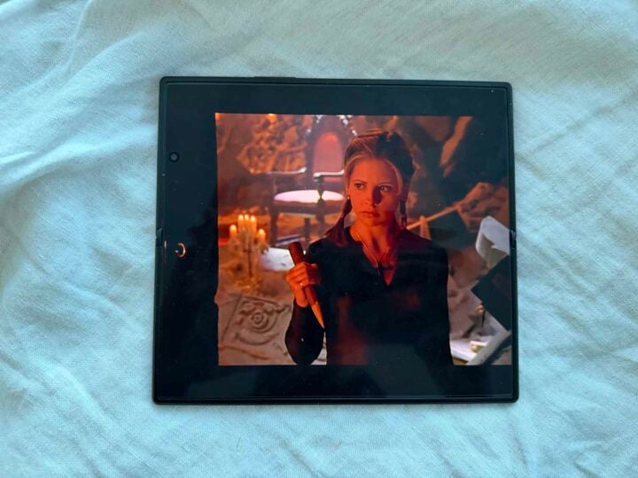 Samsung Galaxy Z Fold 8 Ultra Buffy front screen