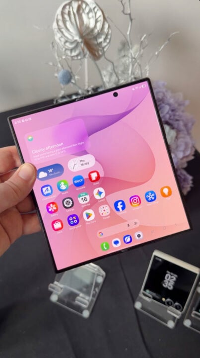 Samsung Galaxy Z Fold 8 main screen