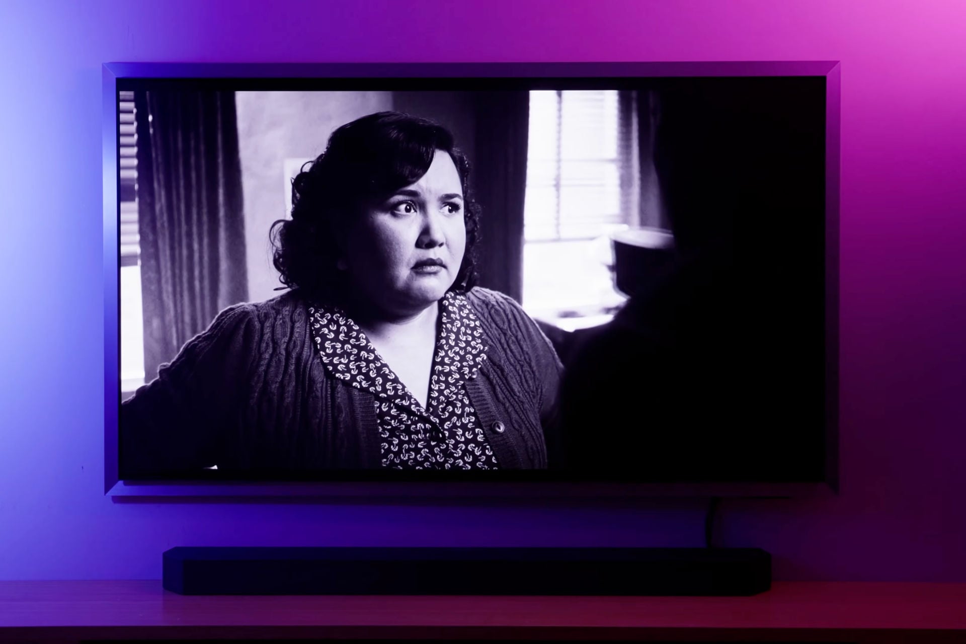 Samsung's top-end OLED TV looks stunning on a wall