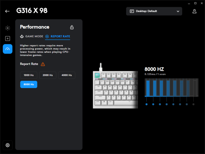 Logitech G316 X software