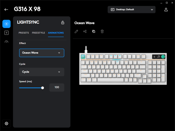 Logitech G316 X software