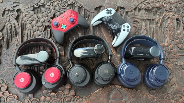 SteelSeries Arctis Nova headset range with controllers
