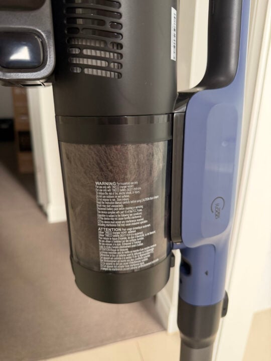TIneco Pure One Station A70S Pet vacuum full bin