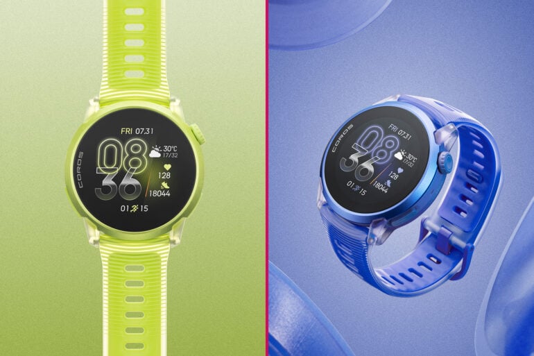 The Coros Pace 4 gets a vibrant refresh with two bold new colours