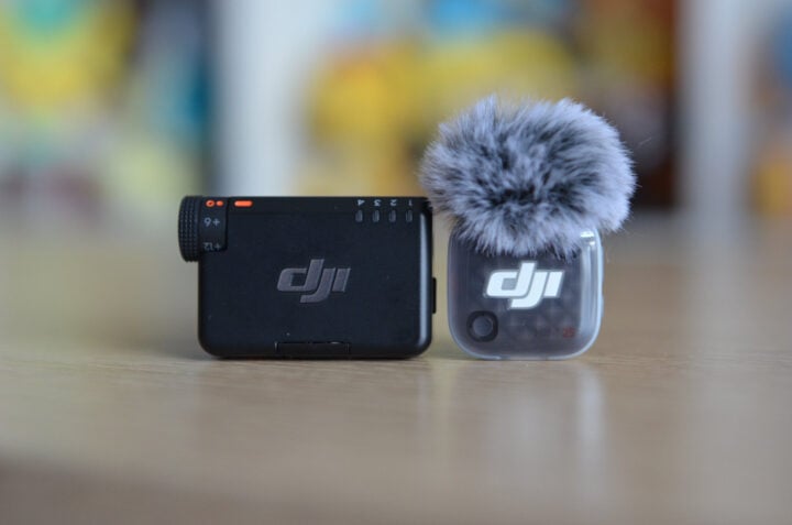 DJI Mic Mini 2S transmitter and receiver