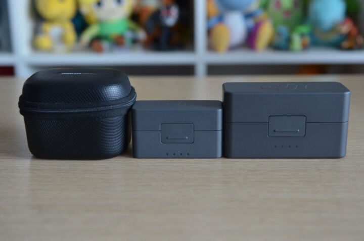 DJI Mic Mini and Rode charging cases